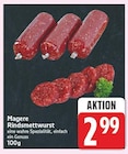 Magere RindsmettWurst im aktuellen E center Prospekt