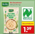 Bio Sauerkraut Angebote von BioBio bei Netto Marken-Discount Bensheim für 1,39 €