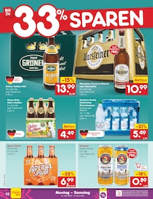 Bier im Netto Marken-Discount Prospekt "Aktuelle Angebote" mit 60 Seiten (Schwabach)