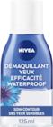 DÉMAQUILLANT WATERPROOF AU BLEUET NIVEA - NIVEA - Auchan Hypermarché à Cannes DÉMAQUILLANT WATERPROOF AU BLEUET NIVEA - NIVEA en promo chez Auchan Hypermarché Cannes à 2,65 €