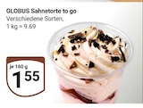 Sahnetorte to go im Angebot bei GLOBUS in Gera Sahnetorte to go Angebote von GLOBUS bei GLOBUS Gera für 1,55 €