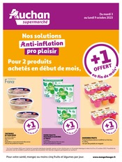 Prospectus Auchan Supermarché en cours, "Nos solutions Ant-inflation pro plaisir",4 pages