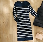 Robe longue pull femme - GEMO - Intermarché Super à Roubaix Robe longue pull femme - GEMO en promo chez Intermarché Super Roubaix à 19,99 €