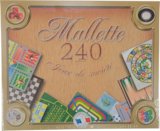 MALLETTE 240 JEUX - FERRIOT CRIC en promo chez Auchan Hypermarché MALLETTE 240 JEUX - FERRIOT CRIC dans le catalogue Auchan Hypermarché