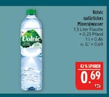 natürliches Mineralwasser von Volvic für 0,69 € bei Marktkauf im Angebot natürliches Mineralwasser von Volvic im aktuellen Marktkauf Prospekt