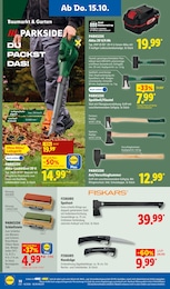 Lidl Gartengeraete im Prospekt 