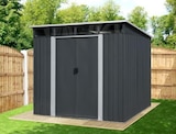 Castorama Kingersheim - Promo Abri de jardin en métal surface ext. hors tout 4,6 m² Promo Abri de jardin en métal surface ext. hors tout 4,6 m² à 199,90 € dans le catalogue Castorama à Kingersheim