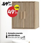 Armoire murale dans le catalogue Maxi Bazar