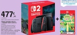 Console nintendo switch 2 + pokémon pokopia switch 2 en promo chez E.Leclerc Le Havre à 477,95 €