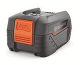 BATTERIE P4A 18-B45 / P4A 18-B72 / P4A 18-B108 - Husqvarna en promo chez Husqvarna BATTERIE P4A 18-B45 / P4A 18-B72 / P4A 18-B108 - Husqvarna dans le catalogue Husqvarna