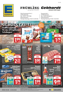 Aktueller EDEKA Prospekt für Detmold mit  Seiten