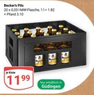 Pils von Becker’s für 11,99 € bei GLOBUS im Angebot Pils von Becker’s im aktuellen GLOBUS Prospekt