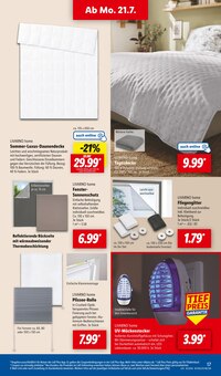 Bettdecke im aktuellen Lidl Prospekt (Halle (Saale)) Bettdecke im Lidl Prospekt "LIDL LOHNT SICH" mit 62 Seiten (Halle (Saale))