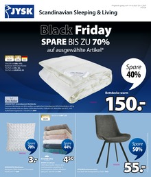 Bettdecke im JYSK Prospekt Black Friday - SPARE BIS ZU 70% auf S. 1