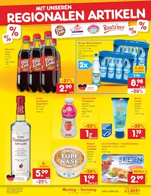 Wasser im Netto Marken-Discount Prospekt "Aktuelle Angebote" mit 67 Seiten (Cottbus)