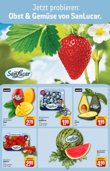 Erdbeeren im REWE Prospekt "Dein Markt" mit 34 Seiten (Heidelberg)