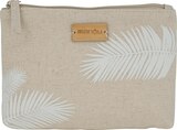 Schminktasche aus Leinen beige Angebot in Hemer Schminktasche aus Leinen beige im aktuellen Prospekt bei dm-drogerie markt in Hemer