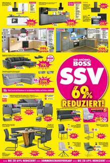 Couch im SB Möbel Boss Prospekt "SSV" mit 4 Seiten (Bremen)