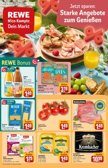 Krombacher im REWE Prospekt "Dein Markt" mit 34 Seiten (Neuwied)