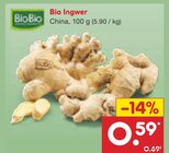 Bio Ingwer Angebote von BioBio bei Netto Marken-Discount Dresden für 0,59 €