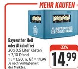 Bayreuther Hell bei nah und gut im Münnerstadt Prospekt für 14,99 €