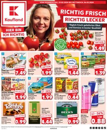 Aktueller Kaufland Prospekt "Aktuelle Angebote" Seite 1 von 28 Seiten für Freiburg