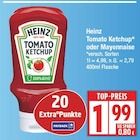 Tomato Ketchup von Heinz für 1,99 € bei EDEKA im Angebot Tomato Ketchup von Heinz im aktuellen EDEKA Prospekt