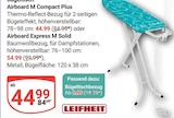 Airboard M Compact Plus im Angebot bei GLOBUS in Weimar Airboard M Compact Plus Angebote von Leifheit bei GLOBUS Weimar für 9,99 €