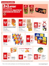 Promos Chocolat Aux Noisettes dans le catalogue "Fêtons Noël" de Auchan Hypermarché à la page 32