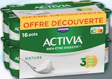 Yaourt aux probiotiques en offre découverte nature - ACTIVIA dans le catalogue Netto
