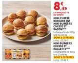 Mini Cheese Burgers en promo chez U Express Reims à 8,49 €