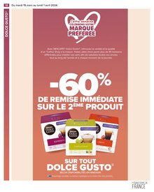 Promo Dolce Gusto dans le catalogue Carrefour du moment à la page 12