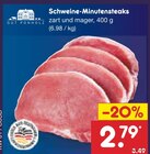 Aktuelles Schweine-Minutensteaks Angebot bei Netto Marken-Discount in Jena ab 2,79 €