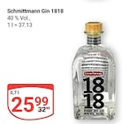 Aktuelle Gin Angebote bei GLOBUS in Herne Aktuelles Gin 1818 Angebot bei GLOBUS in Herne ab 25,99 €