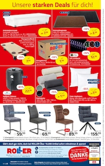 Kopfkissen im ROLLER Prospekt "HAPPY BIRTHDAY" mit 16 Seiten (Berlin)