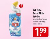 WC Ente Total Aktiv WC-Gel Angebote bei famila Nordost Neustadt für 1,99 €