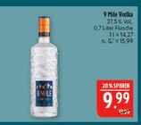 Vodka Angebote von 9 Mile bei Marktkauf Schwabach für 9,99 €