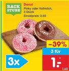Donut von BACK STUBE für 1,00 € bei Netto Marken-Discount im Angebot Donut von BACK STUBE im aktuellen Netto Marken-Discount Prospekt