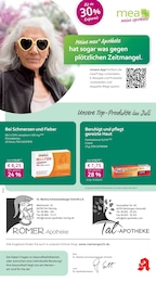 mea - meine apotheke Prospekt für Perl: "Unsere Juli-Angebote", 4 Seiten, 01.07.2025 - 31.07.2025