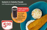 Seelachs in Ciabatta-Panade mit Kräutersauce und Gemüsereis Angebote bei GLOBUS Trier für 5,00 €