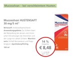 HUSTENSAFT 30 mg/5 ml bei LINDA im Witzenhausen Prospekt für 8,48 €