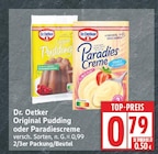 Original Pudding von Dr. Oetker für 0,79 € bei EDEKA im Angebot Original Pudding von Dr. Oetker im aktuellen EDEKA Prospekt