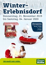 Pflanzen Kölle Prospekt "Winter-Erlebnisdorf ", 5 Seiten, für Leonberg, 14.11.2019 - 27.12.2019 Pflanzen Kölle Prospekt "Winter-Erlebnisdorf ", 5 Seiten, für Leonberg, 14.11.2019 - 27.12.2019