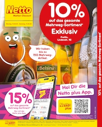Netto Marken-Discount Prospekt "10% auf das gesamte Mehrweg-Sortiment" für Annaburg, 2 Seiten, 10.08.2026 - 15.08.2026