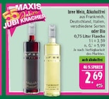 Wein Alkoholfrei Rot bei Marktkauf im Hof Prospekt für 2,69 €