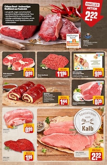 Rindfleisch im REWE Prospekt "Dein Markt" mit 26 Seiten (Bielefeld)