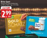 Goldschatz Angebote von Ritter Sport bei E center Bocholt für 2,99 €