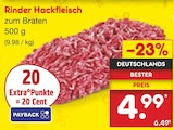 Rinder Hackfleisch Angebot in Baustert Rinder Hackfleisch im aktuellen Prospekt bei Netto Marken-Discount in Baustert