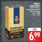 prodomo Kaffee Angebote von Dallmayr bei EDEKA Würzburg für 6,99 €