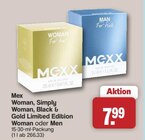 Woman, Simply Woman, Black & Gold Limited Edition Woman von Mexx im aktuellen famila Nordwest Prospekt